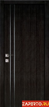 межкомнатные двери  Дариано Рондо 1 эбеновое дерево чёрное