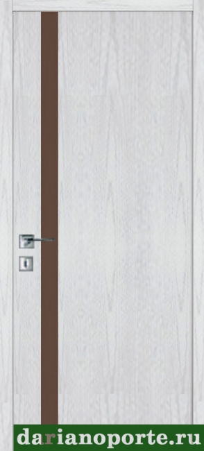межкомнатные двери  Дариано Рондо 2 бронзовый триплекс ясень