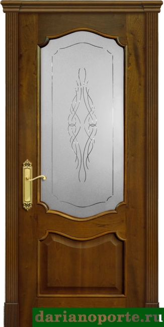 межкомнатные двери  Дариано Флоренция гравировка Мелодия дуб коньяк