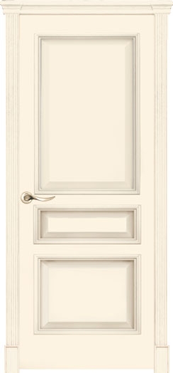 межкомнатные двери  Дариано Чикаго-В эмаль слоновая кость