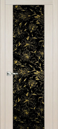 межкомнатные двери  Дариано Рондо-3 декор Эдем-1 кортекс