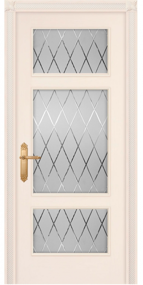 межкомнатные двери  Дариано Элегант-О 3 гравировки Англия эмаль