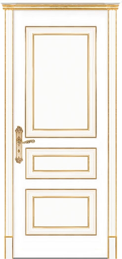 межкомнатные двери  Дариано Виченца-3 эмаль патина