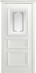 межкомнатные двери  Дариано Виченца-3 гравировка Турин эмаль
