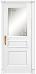 межкомнатные двери  Дариано Чикаго-В гравировка Орнамент эмаль