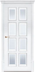 межкомнатные двери  Дариано Венеция-D с фацетом эмаль