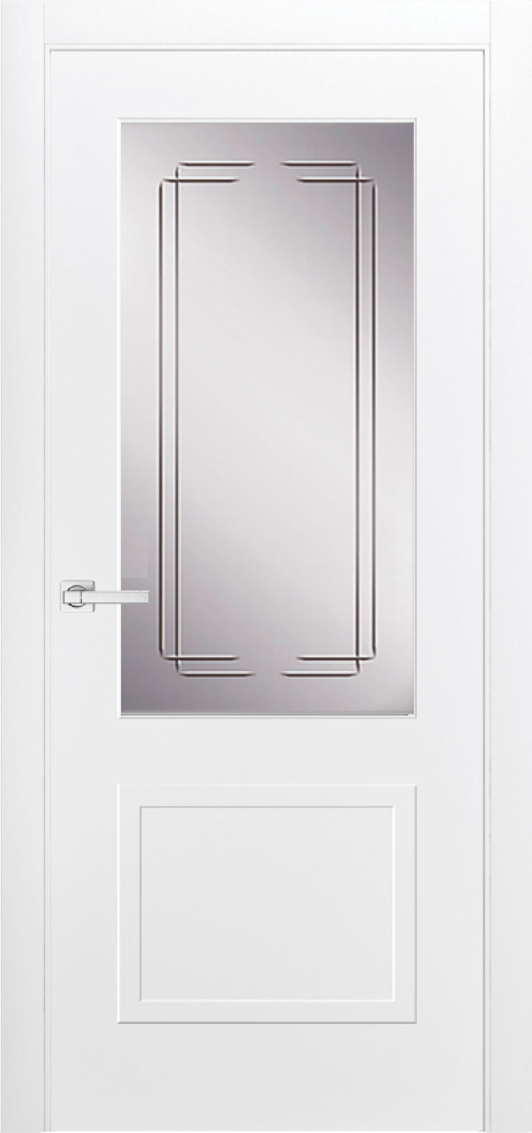 межкомнатные двери  Дариано Манчестер М2 гравировка Турин эмаль