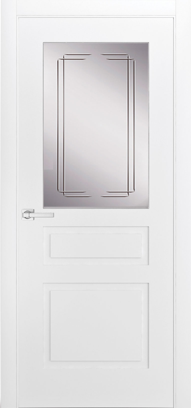 межкомнатные двери  Дариано Манчестер М3 гравировка Турин эмаль