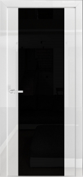 межкомнатные двери  Дариано Вита-3 чёрное эмаль глянец