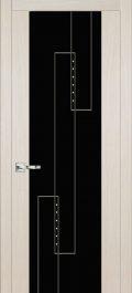 межкомнатные двери  Дариано Рондо-3 гравировка Геометрия-2 экошпон