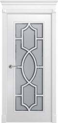 	межкомнатные двери 	Дариано Саппоро 1 с рёшеткой Восток эмаль