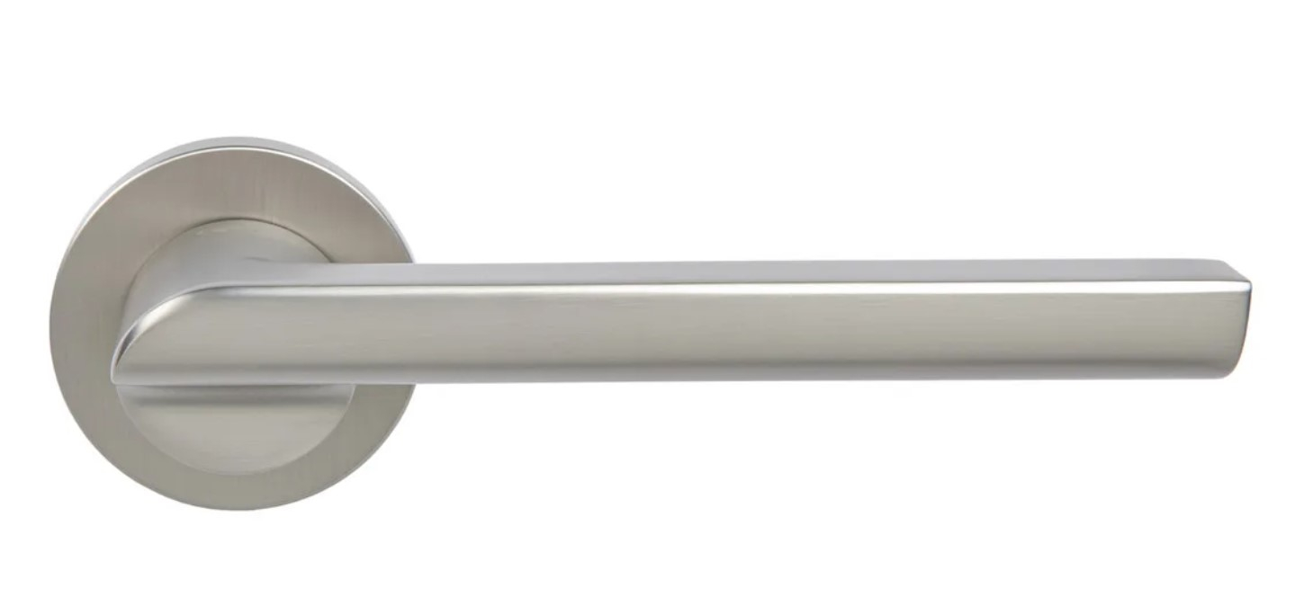 дверные ручки  Porta di Parma Punto матовый никель