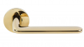 	дверные ручки 	Porta di Parma Plana (PDP) полированное золото