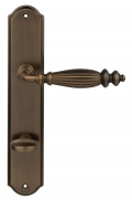 	дверные ручки 	Porta di Parma Siena на планке матовый кофе