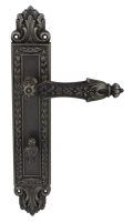	дверные ручки 	Porta di Parma Arcadia на планке матовая бронза